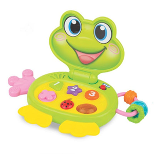 لپ تاپ آموزشی کودک طرح قورباغه Froggy laptop وین فان winfun مدل 008001_اسباب بازی